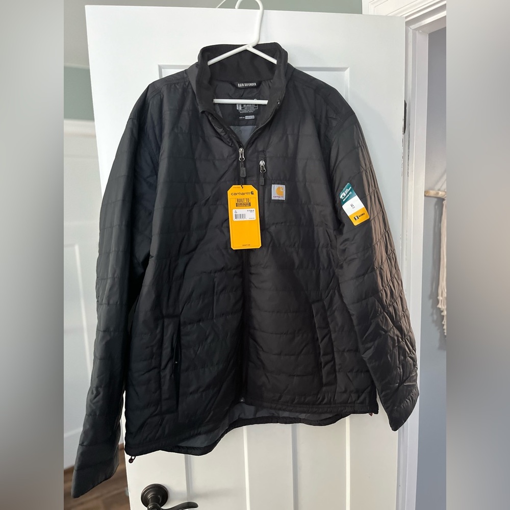 MENS CARHARTT RAIN DEFENDER RELAXED FIT LIGHTWEIGHT INSULATED JACKET